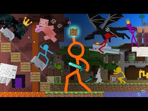 Animation vs. Minecraft Shorts Season 1 - All Episodes (1-14)