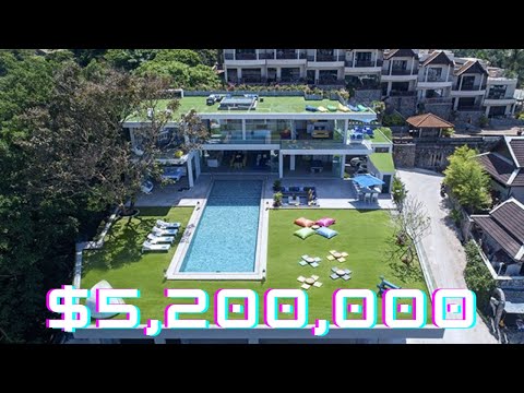 Touring a $5,200,000 Party Villa in Phuket, Thailand | Villa Enjoy Tour