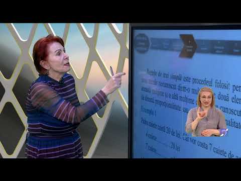 #TeleŞcoala: Matematică clasa a VIII-a: Mărimi direct și invers proporționale. Probabilități (@TVR2)