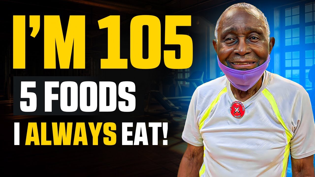 Nat Hines (105 yr) Still Look 69! I Eat Top 5 Foods & Don't Get Old
