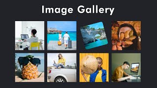 How To Make Image Gallery Using HTML, CSS & JavaScript | Create Image Gallery Step by Step