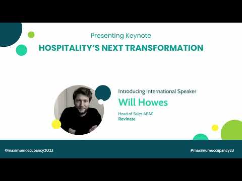 Maximum Occupancy Australia 2023 | Hospitality's Next Transformation