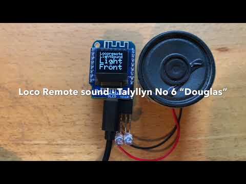 Loco Remote sound - Talyllyn No 6 Douglas