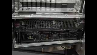 Video thumbnail for BEHRINGER EP2500 2 X 1200W AMPLIFIER + PEAVY 215EQ 15BAND 1/3 OCTAVE EQ IN ROADCASE by Paul Jolly