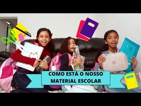 COMO ESTÁ O NOSSO MATERIAL ESCOLAR EM SETEMBRO DE 2022 ??