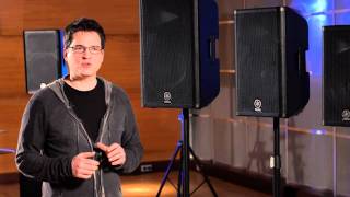 (2) Yamaha DXR10MKII 10" 2-way Bi-Amped Bass-Reflex MKII Powered Speakers with Heavy Duty Tripod Stands Package