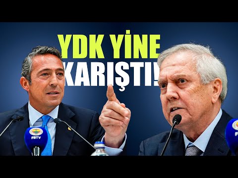 Ali Koç ve Aziz Yıldırım birbirine girdi! Çok ağır sözler, çok ağır ithamlar... YDK yine karıştı!