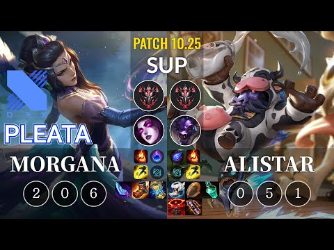 DRX Pleata Morgana vs Alistar Sup - KR Patch 10.25