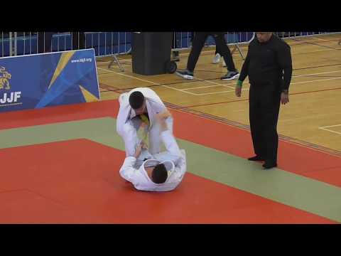 Sam Gibson vs Kenji Benjamin Sette - IBJJF London Winter Open 2019 - Black Adult - Middle