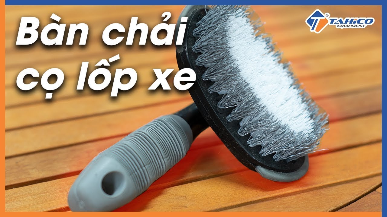 Bàn chải cọ rửa lốp xe ô tô 21