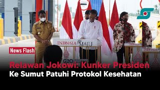 Kunker Presiden ke Sumut Tak Melanggar Protokol Kesehatan | Opsi.id