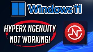 HyperX NGENUITY Not Working Fix Windows 11/10 [Tutorial]