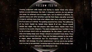 Protest The Hero - Yellow Teeth (Instrumental Piano Version)