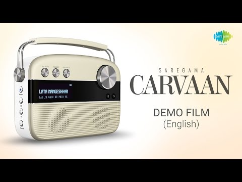 Brown saregama carvaan hindi portable music speaker