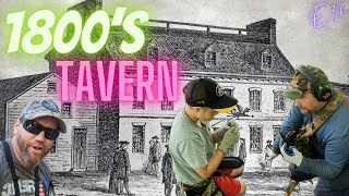 METAL DETECTING an 1800’s Tavern produces INSANE old coins and relics! (E.76) #metaldetecting