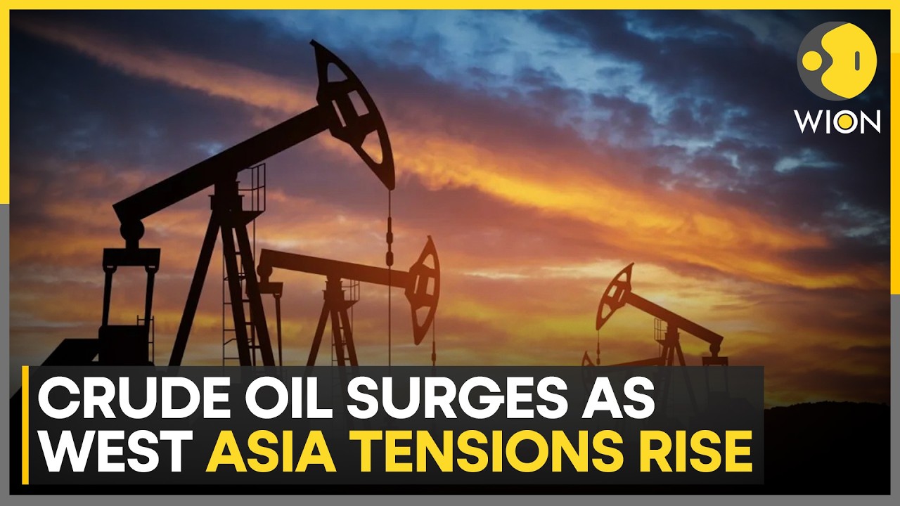 Global Market: Crude Oil Surges as West Asia Tensions Rise | Gold Extends Gains Above $5,300 | WION