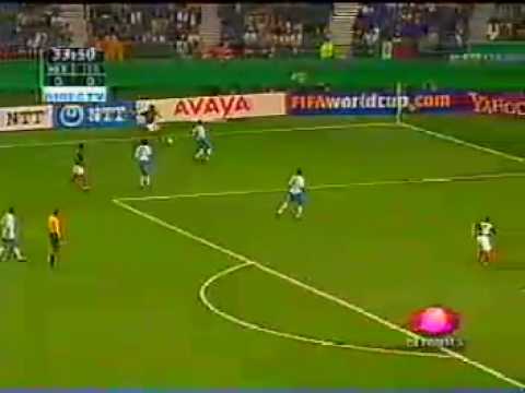 Golazo de Jared Borgetti vs Italia en Corea Japón 2002