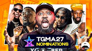 TGMA 2027 Full Nominations List