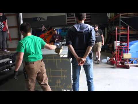 Captain's Blog 4 30 2016 Giant HV Donation and Coil Winder Progress