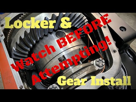 Detailed Gear and Locker Install Ford 10.5 [Problem W/Yukon Zip] 5.38s Setup in Sterling Rear Axle.