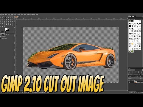 How To Cut Out A Image In GIMP 2.10 Beginners Guide Part 4 | Getting Started With GIMP 2.10