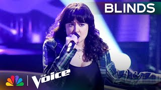 Alt Girl Rocker Crystalla Gonzalez Punks Out to &quot;Heartbreaker&quot; | The Voice Blind Auditions | NBC