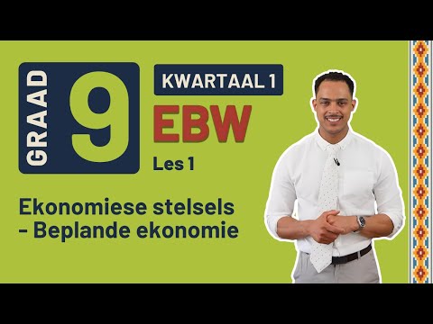 Gr9 EBW: Eko. & Entr. | Kwartaal 1 | Les 1 |  Ekonomiese stelsels - Beplande ekonomie