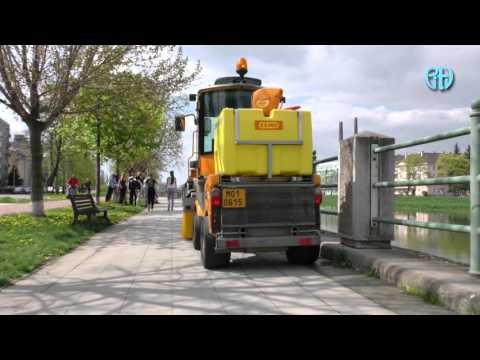 Nový čistící vůz Technických služeb Přerov