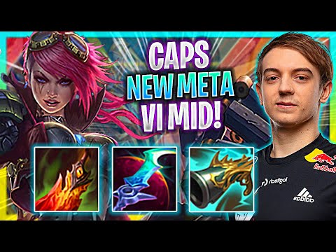 CAPS TESTING NEW META VI MID! | G2 Caps Plays Vi Mid vs Sylas! | Preseason 2023