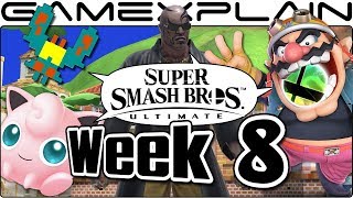 Smash Bros. Ultimate Update: Delfino Plaza & Lylat, Galaga Medley, Jiggly & Wario, Rodin AT - Week 8