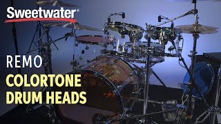 Video thumbnail for Remo Colortone Drum Heads Review by Sweetwater
