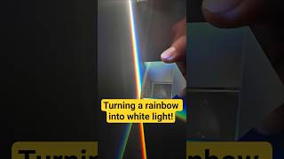 Recombining a Rainbow into White Light — Full Breakdown & Transcript