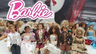 Emily Presenta La Sua Collezione Di Barbie Vestiti Da Sera Con Sorpresa Finale - Casa Delle Bambole
