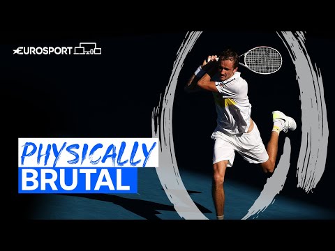 Extreme 43 shots rally between Medvedev and Rublev 🤯 | Australian Open 2021 | Eurosport Tennis