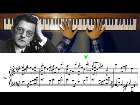 A Piano Piece with Perfect Harmony (Fugue in A Major by Dmitri Shostakovich)
