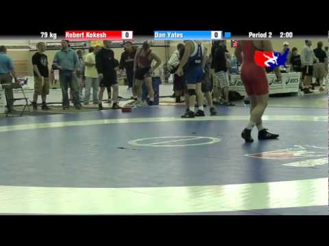 University Nat`ls FS  79 kg: Robert Kokesh vs. Dan Yates