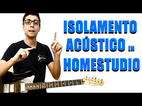 Como fazer isolamento acústico no Home Studio - Meio Musical