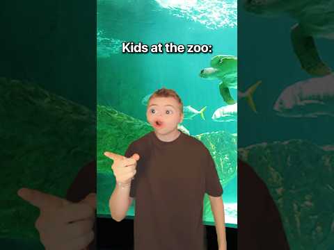 Kids At The Zoo Be Like #Shorts