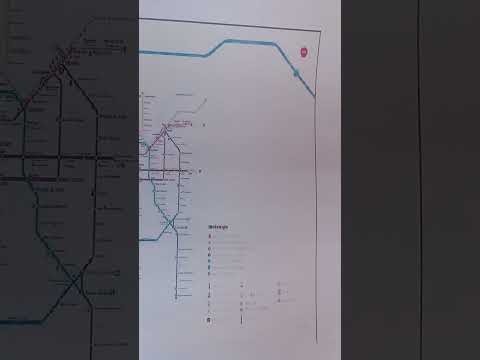 Mapa Del Metro De Santiago Memoria Anual E Integral 2023 Según Los PDF