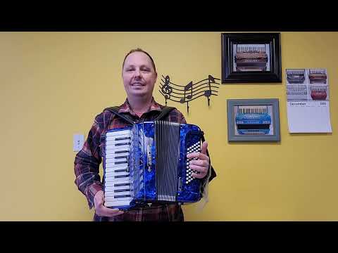 SOLD! - Bugari 100 - Brand New! Compact Size (Carnegie Accordion Company - Pittsburgh, PA)