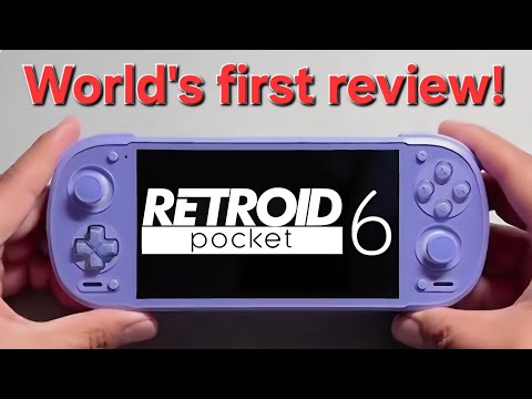 Retroid Pocket 6: World's first review!