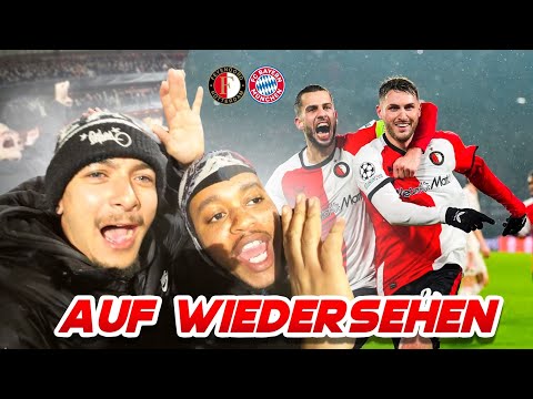 Champions League Feyenoord 3 - 0 Bayern Auf Wiedersehen! :: SKILLIECAM VLOGS