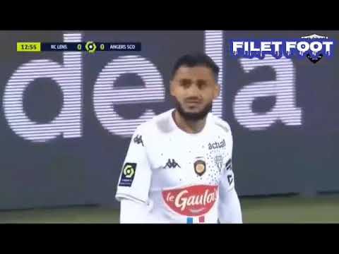 soufiane boufal meilleur dribbleur, Angers vs lens .