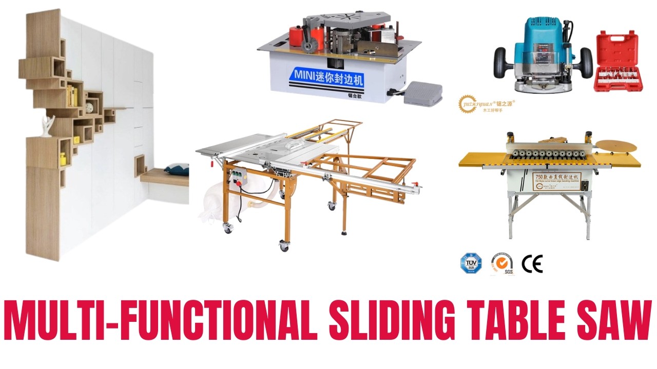 Smooth & Accurate Sliding Table Saw || All-in-one Sliding Table Saw #slidingtablesaw