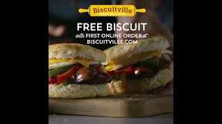Free Biscuit With First Online Order