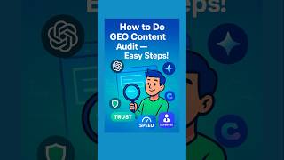 How to Do a GEO Content Audit | Easy Guide for AI-Optimized SEO