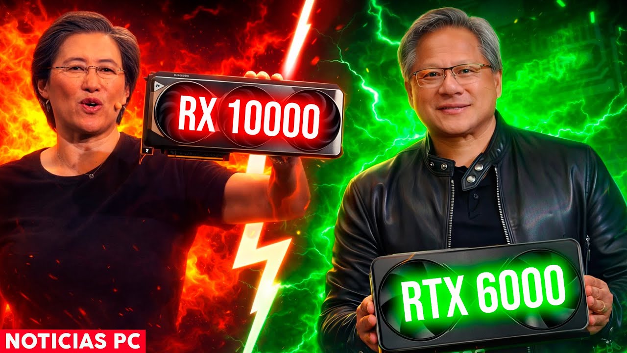 RTX 6000 vs RX 10000: ¡El FUTURO de las GPU ya está DECIDIDO! | Noticias PC
