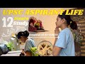 12 Hours Study Vlog UPSC ASPIRANT LIFE 📚| I Woke Up at 3:00 AM : Life of UPSC Aspirant#upsc