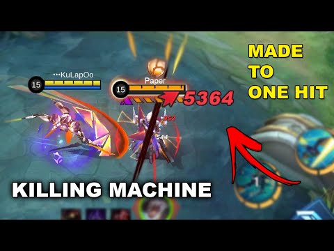 SABER LEGEND SKIN IS MADE TO ONE HIT ANYONE | MOBILE LEGENDS