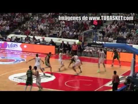 Imágenes de la camarita del polémico minuto final del Real Madrid-Unicaja